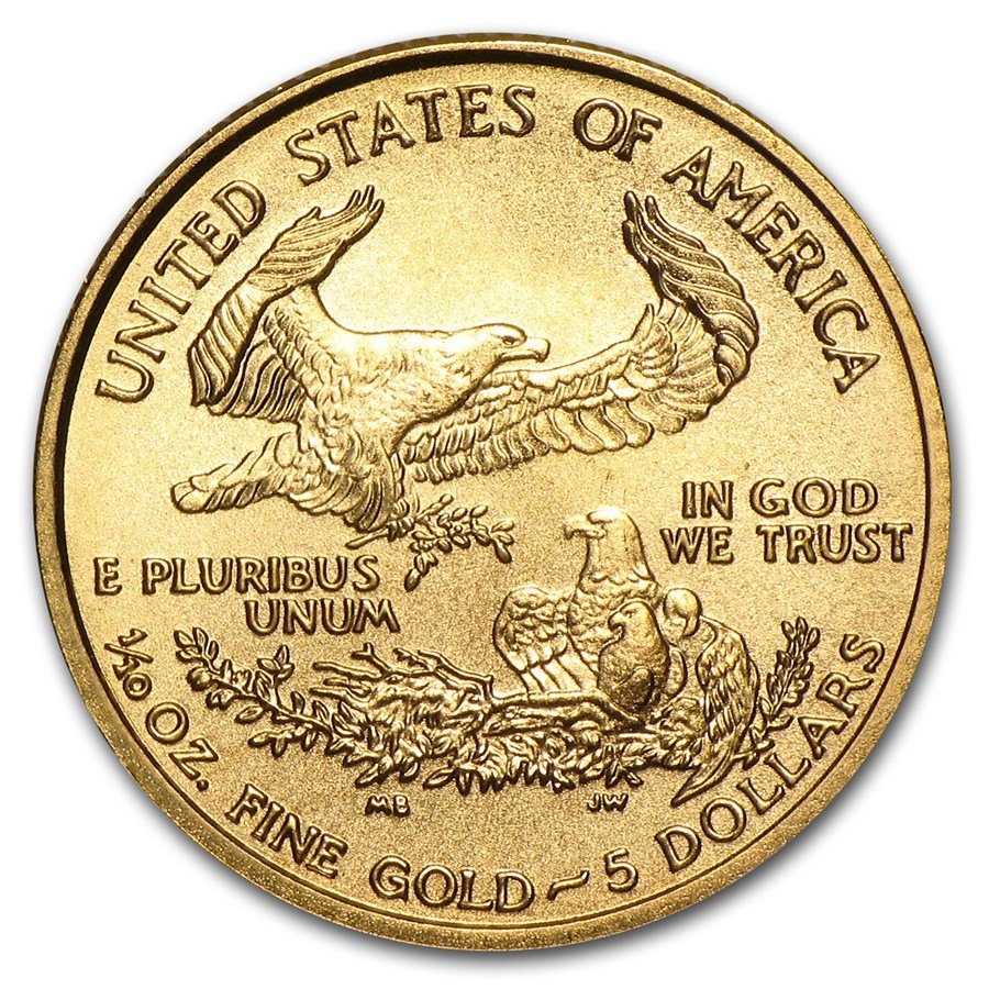 2004 1/10 oz American Gold Eagle BU